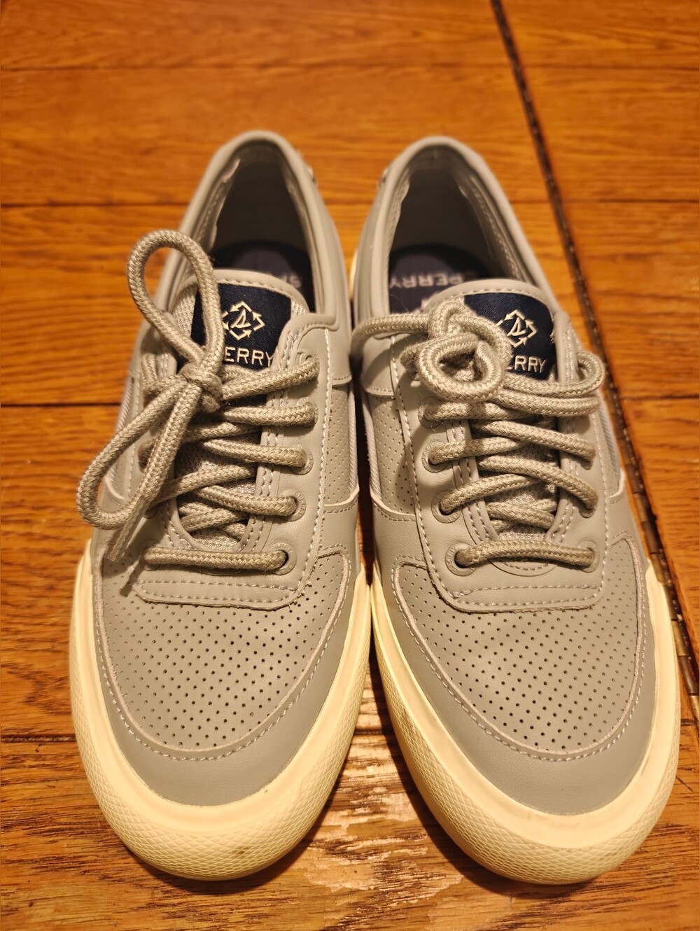 Sperry Women's Soletide Casual Sneakers Gray Sz 6.5 Model STS87326 Worn Once